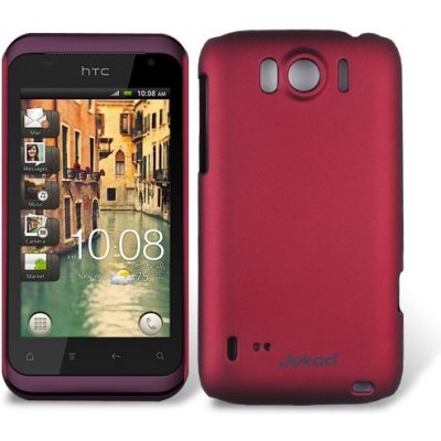 Pouzdro Jekod HTC Sensation XL červené – Zboží Mobilmania