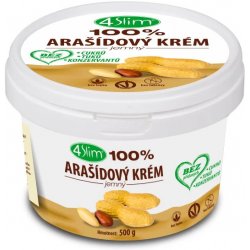 4Slim Arašídový krém jemný 500 g