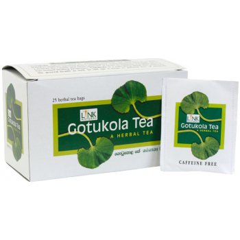 LINK NATURAL Gotu Kola čaj čaje 25 x 1,5 g