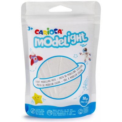 Carioca Modelovací hmota Modelight 50g Bílá – Hledejceny.cz