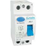 Elmark JEL1 6kA 2-pólový 10A/30mA – Hledejceny.cz