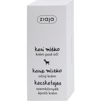 Ziaja kozí mléko oční krém pro suchou pleť 15 ml – Sleviste.cz