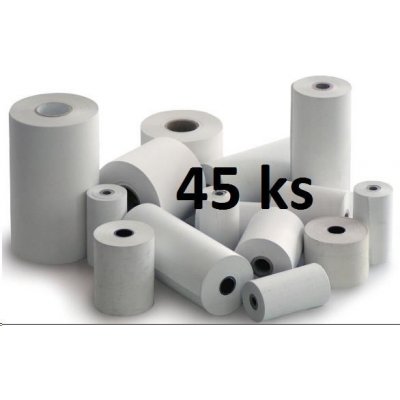 Papírový kotouč papírová páska TERMO, 80/80/12 (80m) - 45ks – Zboží Živě