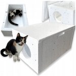 Syma Domeček bílý obdélníkový 59 x 39 x 30 cm – Hledejceny.cz