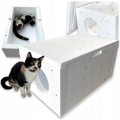 Syma Domeček bílý obdélníkový 59 x 39 x 30 cm – Hledejceny.cz