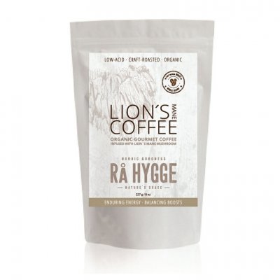 Rå Hygge BIO Káva Honduras Arabica LION’S MANE zrnková 227 g – Hledejceny.cz