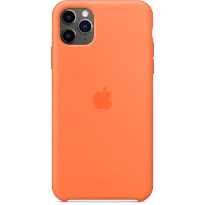 APPLE iPhone 11 Pro Max Silikonové - oranžové MY112ZM/A – Zbozi.Blesk.cz