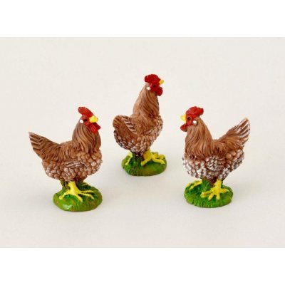 Dekorační mini figurka Slepička hnědá – Hledejceny.cz