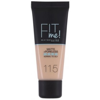 Maybelline Fit Me make-up 115 Ivory Matte + Poreless 30 ml