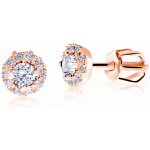 Cutie Jewellery peckové náušnice z růžového zlata Z9002-3100-30-10-X-4 – Sleviste.cz