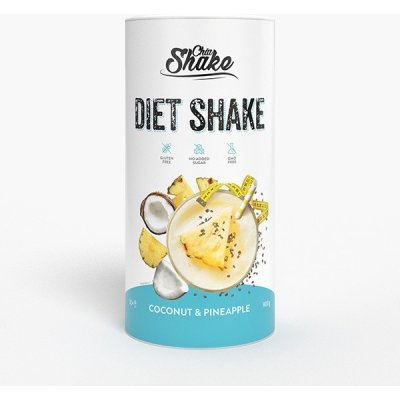 Chia Shake velký dietní koktejl kokos a ananas, 30 jídel, 900 g – Zbozi.Blesk.cz