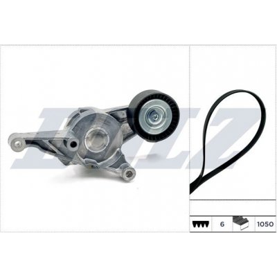 Sada žebrovaných klínových řemenů DOLZ SKD220A – Zboží Mobilmania