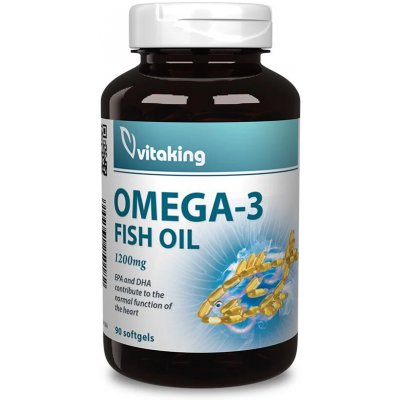 Vitaking Omega-3 1200 mg 90 kapslí – Hledejceny.cz