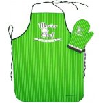 Forbyt Zástěra Master Chef zelený – Zboží Dáma Forbyt Zástěra Master Chef zelený – Zboží Dáma