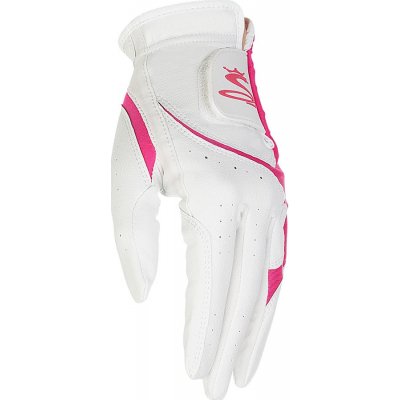 Cobra Microgrip Flex Womens Golf Glove bílo růžová Levá M – Zboží Mobilmania