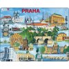 Puzzle Jaku Trade PRAHA nejzajímavěší atrakce 66 dílků