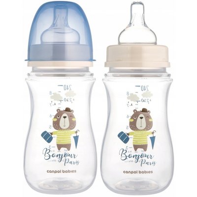 Canpol Babies antikoliková lahvička Babies Easy Start Bonjour DS30838267 240 ml – Zboží Dáma