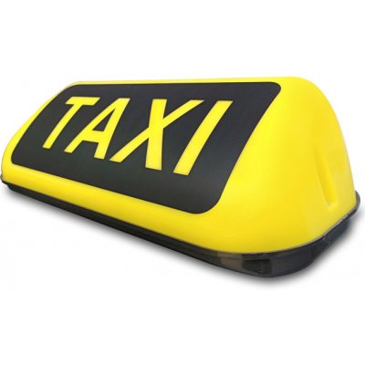 Alum Taxi světlo na střechu auta s magnetem, 12V - 35 × 15 × 12 cm – Zbozi.Blesk.cz