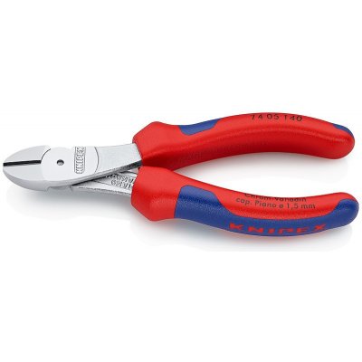 Knipex Silové boční štípací kleště chromované 140 mm - 7405140 – Zbozi.Blesk.cz