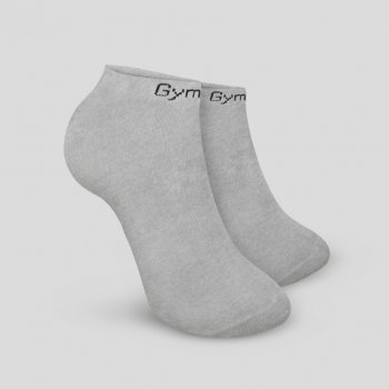 GymBeam ponožky Ankle Socks 3Pack Grey šedá