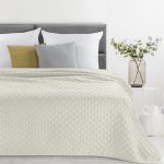Eurofirany přehoz na postel SOFIA4 KRÉMOVÝ 200 x 220 cm – Zboží Dáma