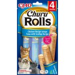 Churu Rolls Chicken wraps & Tuna Scallop 40 g – Hledejceny.cz