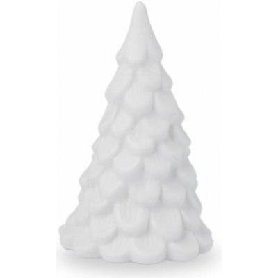 Storefactory Dekorace stromeček Norrskog 13 cm, bílá barva, keramika – Hledejceny.cz