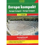 Freytag A Berndt Evropa kompakt atlas 1:1 50is. FaB – Hledejceny.cz