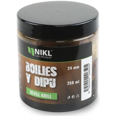 Karel Nikl Nikl Boilies v dipu Devill Krill 20 mm 250 g – Zbozi.Blesk.cz