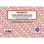 Baloušek Tisk PT030 Příjmový pokladní doklad, podvojné účetnictví, A6, samopropisovací – Zbozi.Blesk.cz