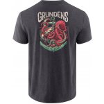 Grundéns Tričko Octo-Trout SS T-Shirt Heather Charcoal – Zboží Dáma