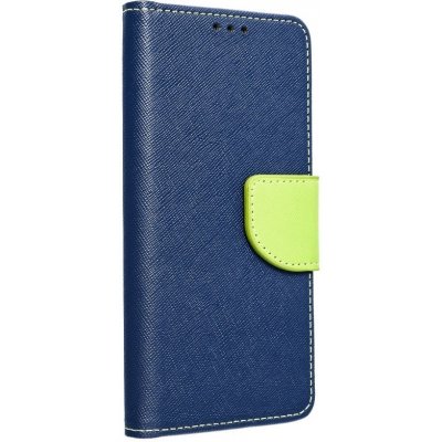 Pouzdro Fancy Diary Nokia 3.1 2018 modré / lemon