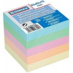 Donau Poznámkový papír náhradní, nelepený, mix barev 83 x 83 mm – Zboží Živě