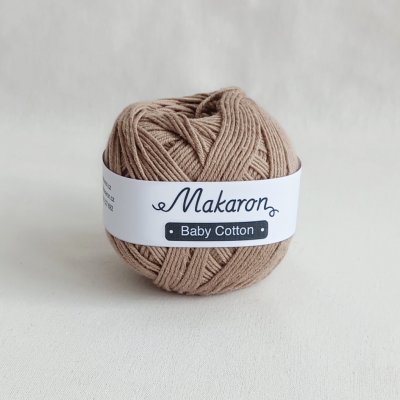Makaron Baby Cotton béžová – Zboží Mobilmania
