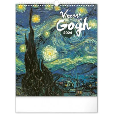 Nástěnný kalendář vincent van gogh 2024, 30 × 34 cm – Zbozi.Blesk.cz