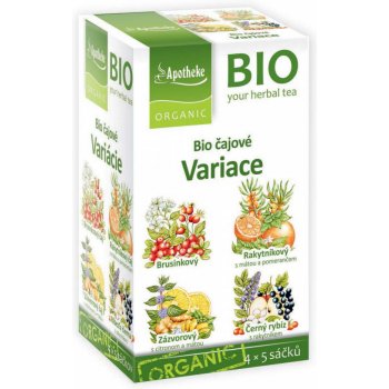 Apotheke BIO Čajové variace 4v1 20 n.s.