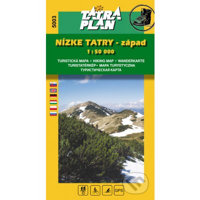 Nízke Tatry západ 1:50 t. – Zboží Dáma
