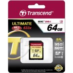 Transcend SDXC 64 GB UHS-I U3 TS64GSDU3 – Hledejceny.cz