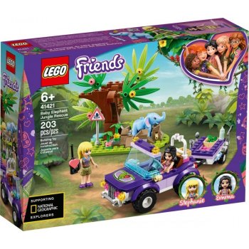 LEGO® Friends 41421 Záchrana slůněte v džungli