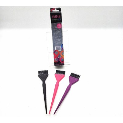 Framar štětec na barvu široký sada 3 ks – Zboží Dáma