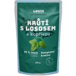 Louie Krůtí s lososem a kopřivou 150 g – Sleviste.cz