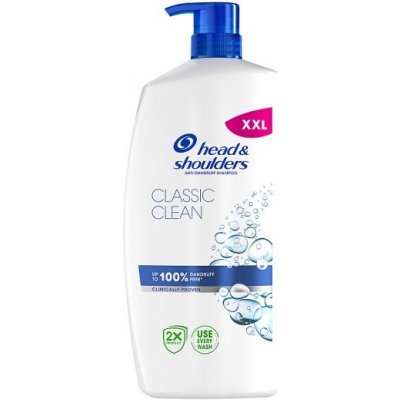 Head & Shoulders Clasic Clean Šampon proti Lupům 800 ml Každodenní Použití Pumpička – Hledejceny.cz