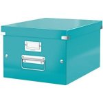 Leitz Krabice archivační Click-N-Store M A4 led. modrá – Zboží Mobilmania