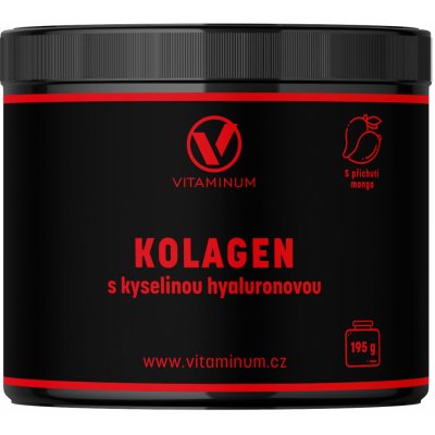Vitaminum Kolagen s kyselinou hyaluronovou mango 195 g – Hledejceny.cz