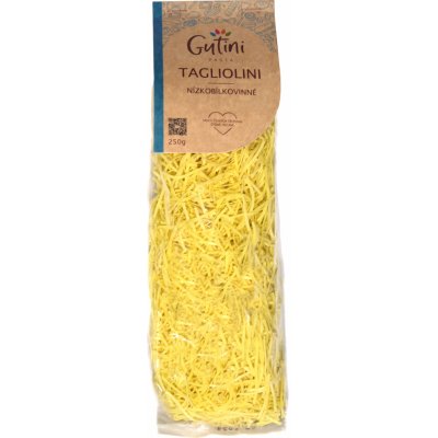 Gutini Nízkobílkovinné těstoviny Tagliolini bez lepku a kukuřice 250 g