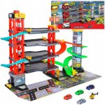 Dickie Velká parkovací garáž Vícepatrový vůz pro auta Helikoptéra – Zboží Dáma