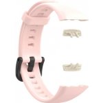 BStrap Silicone řemínek na Honor Band 6 / Huawei Band 6, sand pink SHO003C04 – Hledejceny.cz