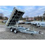Přívěs Eduard 3116 3-stranný sklápěč 3000kg, kola 195/50R13C – Sleviste.cz