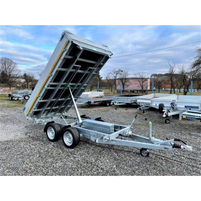 Přívěs Eduard 3116 3-stranný sklápěč 3000kg, kola 195/50R13C – Sleviste.cz