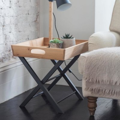 Garden Trading Skládací postranní stolek Butlers Oak – Hledejceny.cz